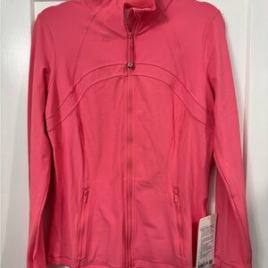 NWT Lululemon Athletica Define Nulu Coral Pink Jacket